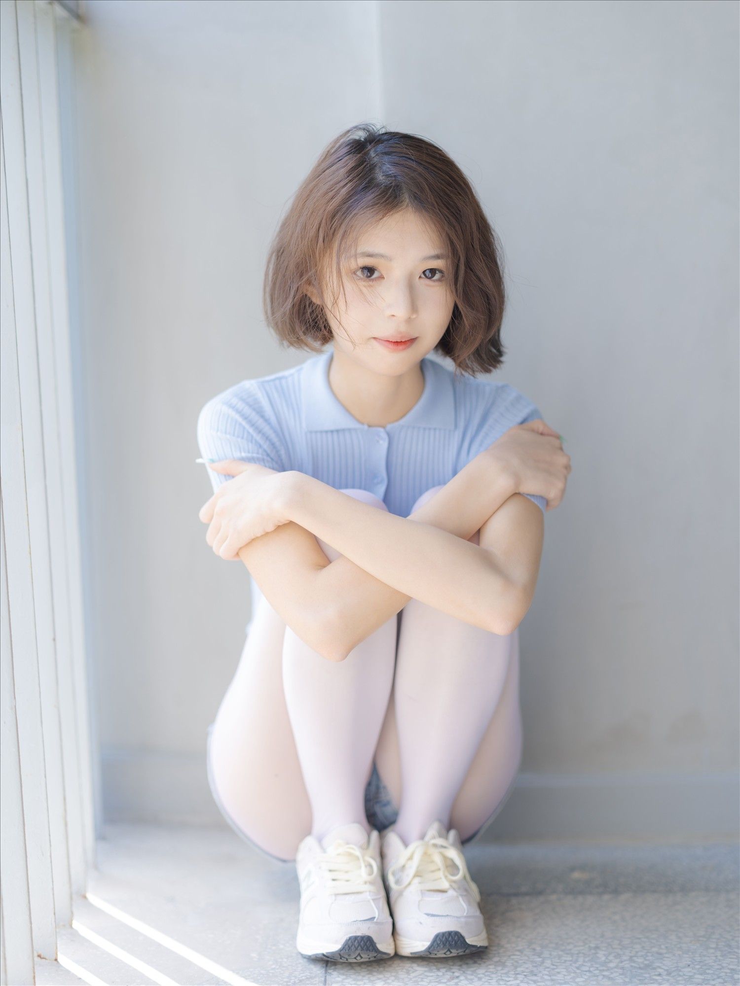 [森萝财团] 媛媛 - 白丝热裤