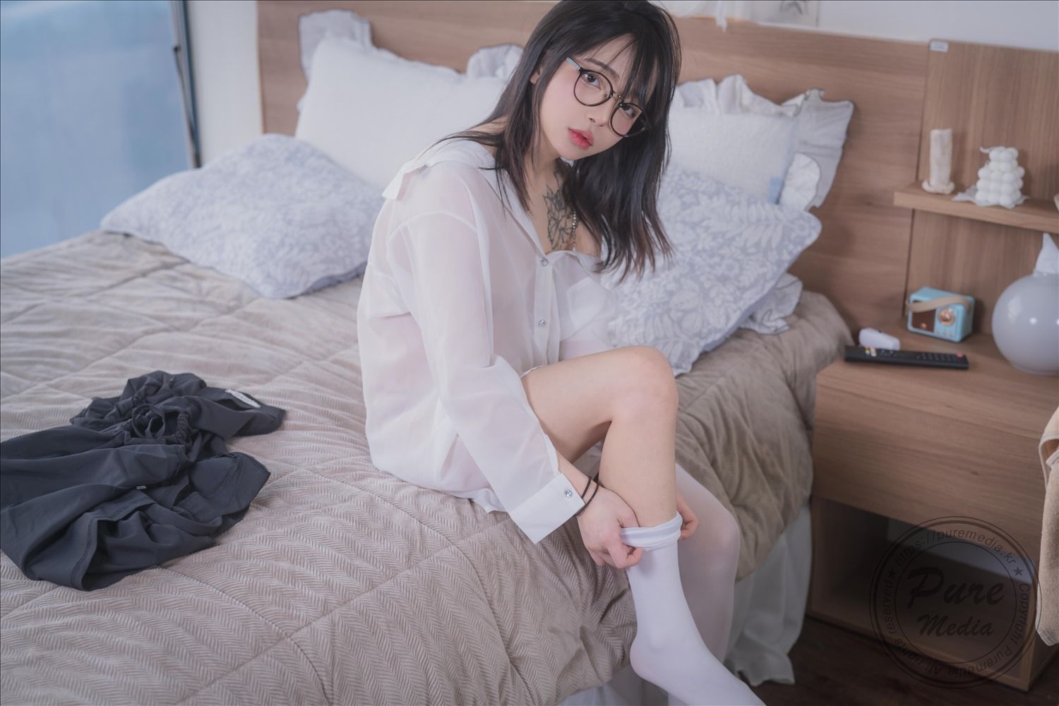 Pure Media Vol.272 jelly (젤리) - Cute girl's xex boudoir